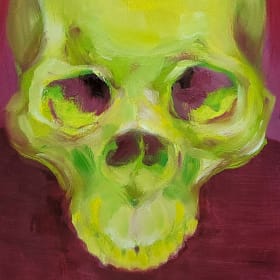 Skull in Green item