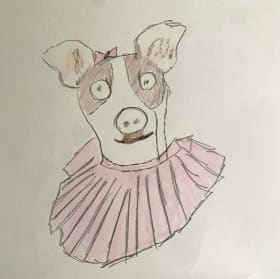 Pretty Bad Pet Portrait - Single Pet Image item