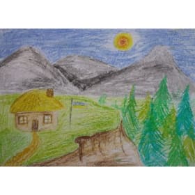 128 Living by the mountains item