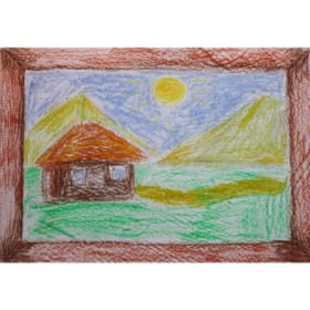 129 Framed Home item