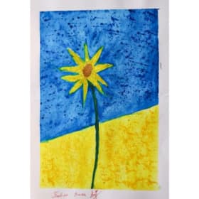 137 Patriotic Flower item