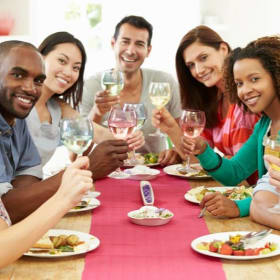 1. Amazing 12-Person In Home Wine Sampling item