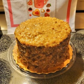 Homemade German chocolate made by Linda item
