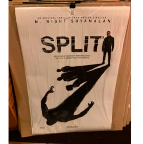 SPLIT MOVIE POSTER M NIGHT SHYAMALAN JAMES MCAVOY 27x40 D/S item