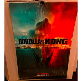 GODZILLA VS KONG (2021) POSTER 27x40 INCHES D/S item