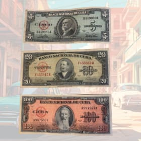Vintage Cuban Currency item