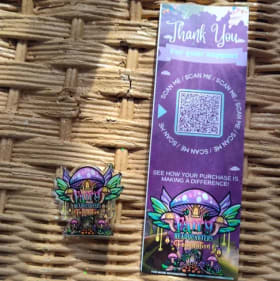 FHF Mushroom Pin item