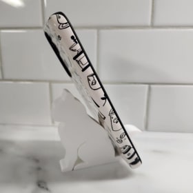 Support à cellulaire chat item