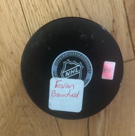 Evan Bouchard Autographed Collectible item