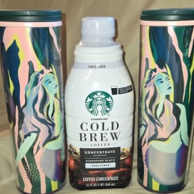 Tea and iced coffee item