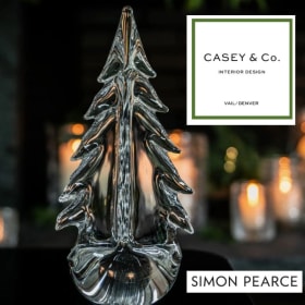 Simon Pearce Handmade Glass Tree 20" $395 Value item