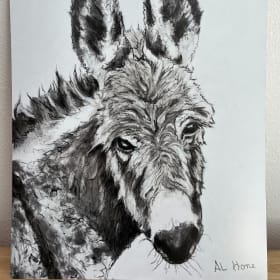 36. Burro Print item