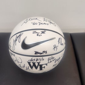 2024-2025 Signed Wake Forest University Team Basketball item