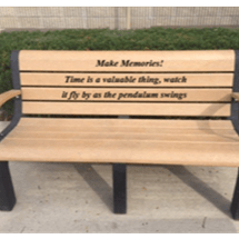 Park Bench Donation item