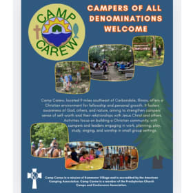 Camp Carew Summer Camp Certificate item