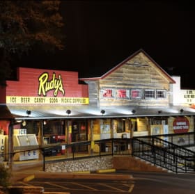 Rudys group meal for 10 basket & Swag! item