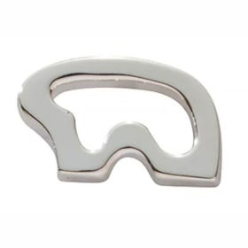 The Golden Bear Small Silo Bear Earrings Value $195 item