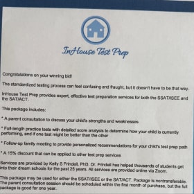 SAT/ ACT Test Prep #2 item