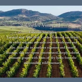 Alpha Omega Cabernet Sauvignon Value $300 item