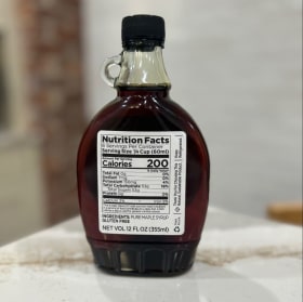 12oz Two Fifty Tree first run Maple Syrup item