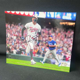 Item 266: Carlos Correa Signed Photo item