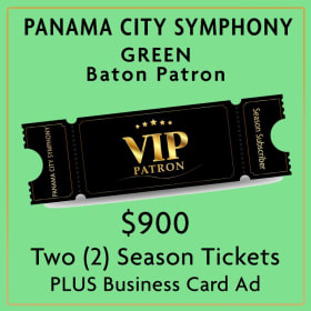 2 Season Tickets-$900-GREEN Baton Patron PLUS More item