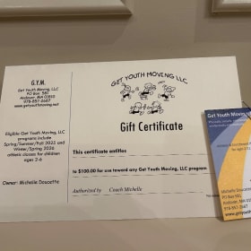 Get Youth Moving Gift card- with Coach Michelle item