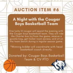 #6 Lil Cougar BOYS Basketball Night item