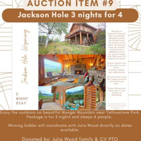 #9 Jackson Hole 3 nights for 4 item