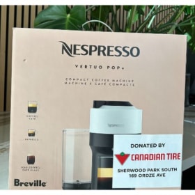 Nespresso Vertuo Pop – Donated by Canadian Tire (Ordze Ave) item