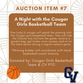 #7 Lil Cougar GIRL Basketball item