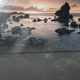 34. Original Framed Photograph, Rocky Beach item