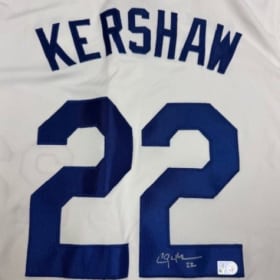Clayton Kershaw Signed Jersey item