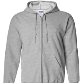 Adult Full Zip Hoodie Small - XL item