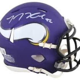 MN Vikings TJ Hockenson Mini Helmet item