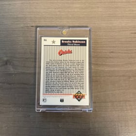 Signed Brooks Robinson All-Star Heroes Card (1992) item