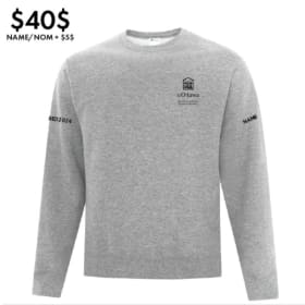 Crewneck (not embroidered) item