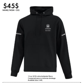 Hoodie (not embroidered) item