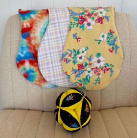 Burp Clothes & Baby Ball item