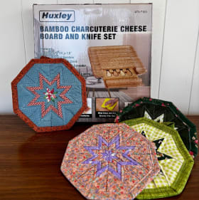 Quilted Hot Pads & Charcuterie Board item