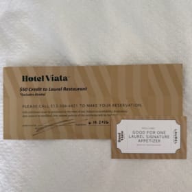 Gift card at Hotel Viata Laurel Restaurant! item