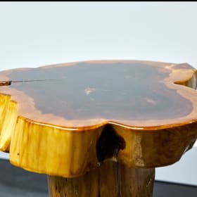 Handcrafted Cedar Table item
