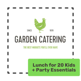 Garden Catering Lunch for 20 Kids item