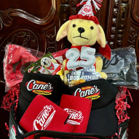 Raising Cane's basket of goodies item