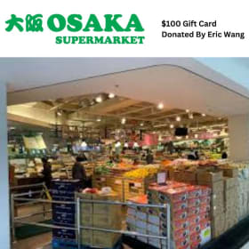 1-33 $100 Gift Card to Osaka Supermarket item