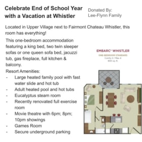 1-01 Whistler Vacation Apartment - Valued at $1600 item