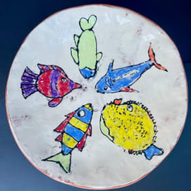 One-of-a-Kind Platter by Mr. Geen's Class: Platter D item