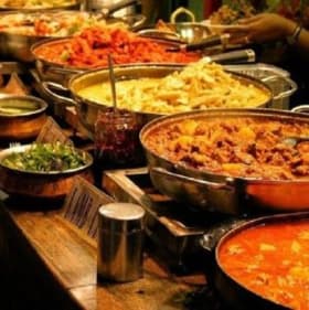 Delicious Indian Buffet for 4 at a Restaurant item