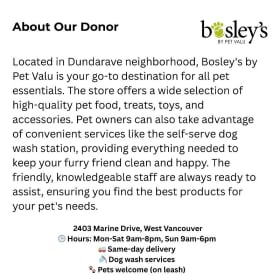 1-07 Pamper Your Pup: 20-Dog Wash Package at Bosley’s item