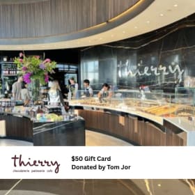 1-36 Taste of Paris - $50 Thierry Chocolates Gift Card item